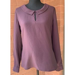 Ann Taylor Collared Blouse - Sz 6